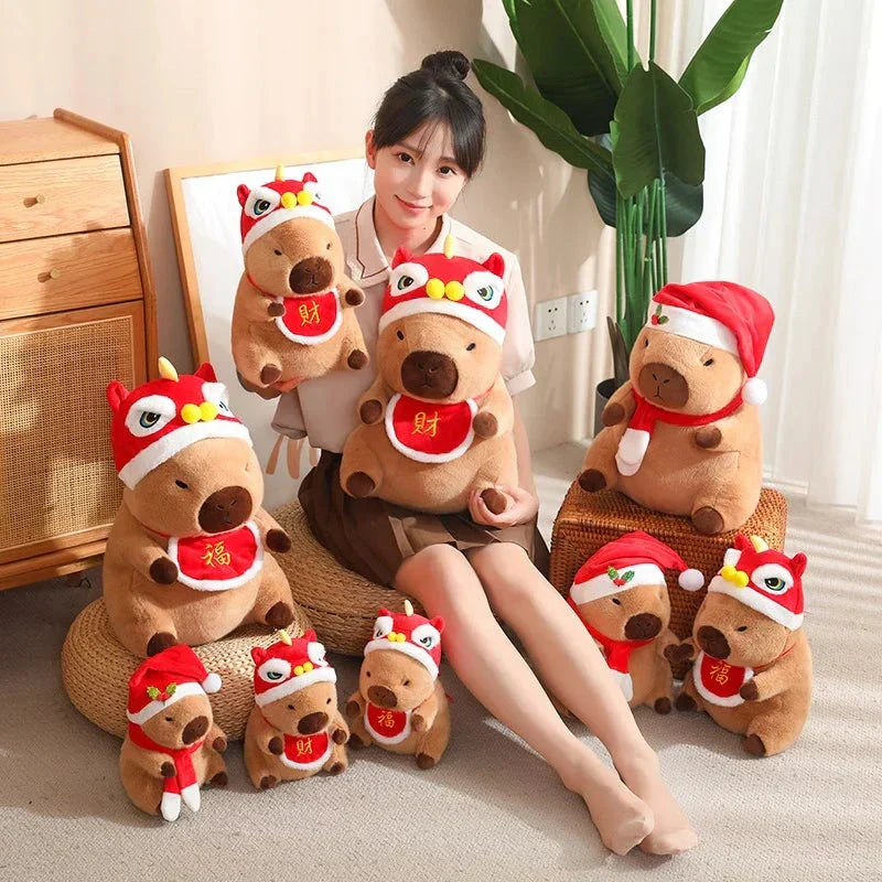 Geluk Knuffelbeer – Schattige Nieuwjaar & Kerst Decoratie