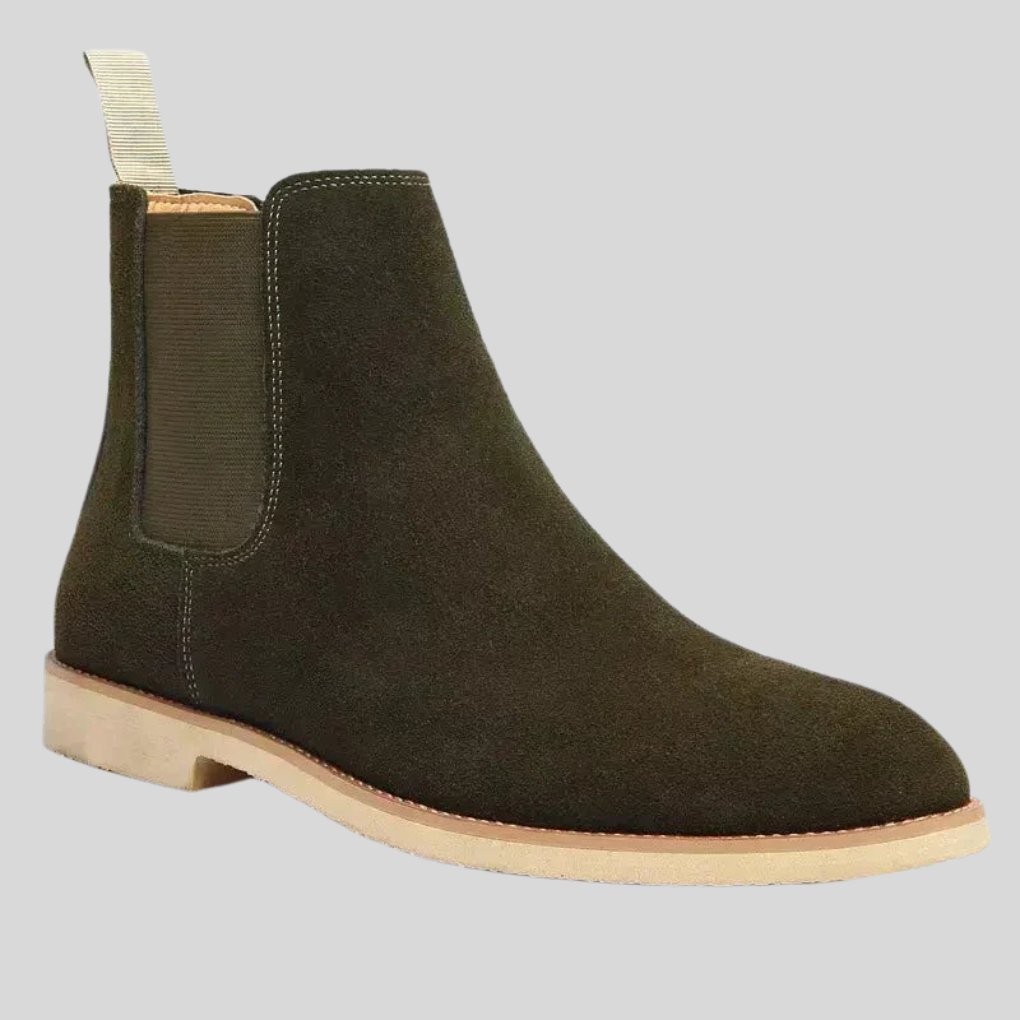 Klassieke Chelsea Boots Heren – Comfortabele Elastische Instap
