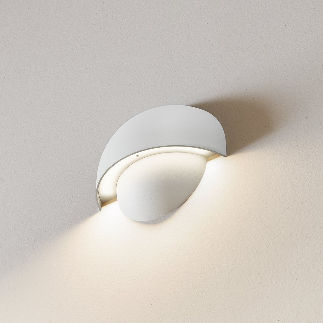 Moderne Wandlamp met Halfrond Design voor Sfeerverlichting