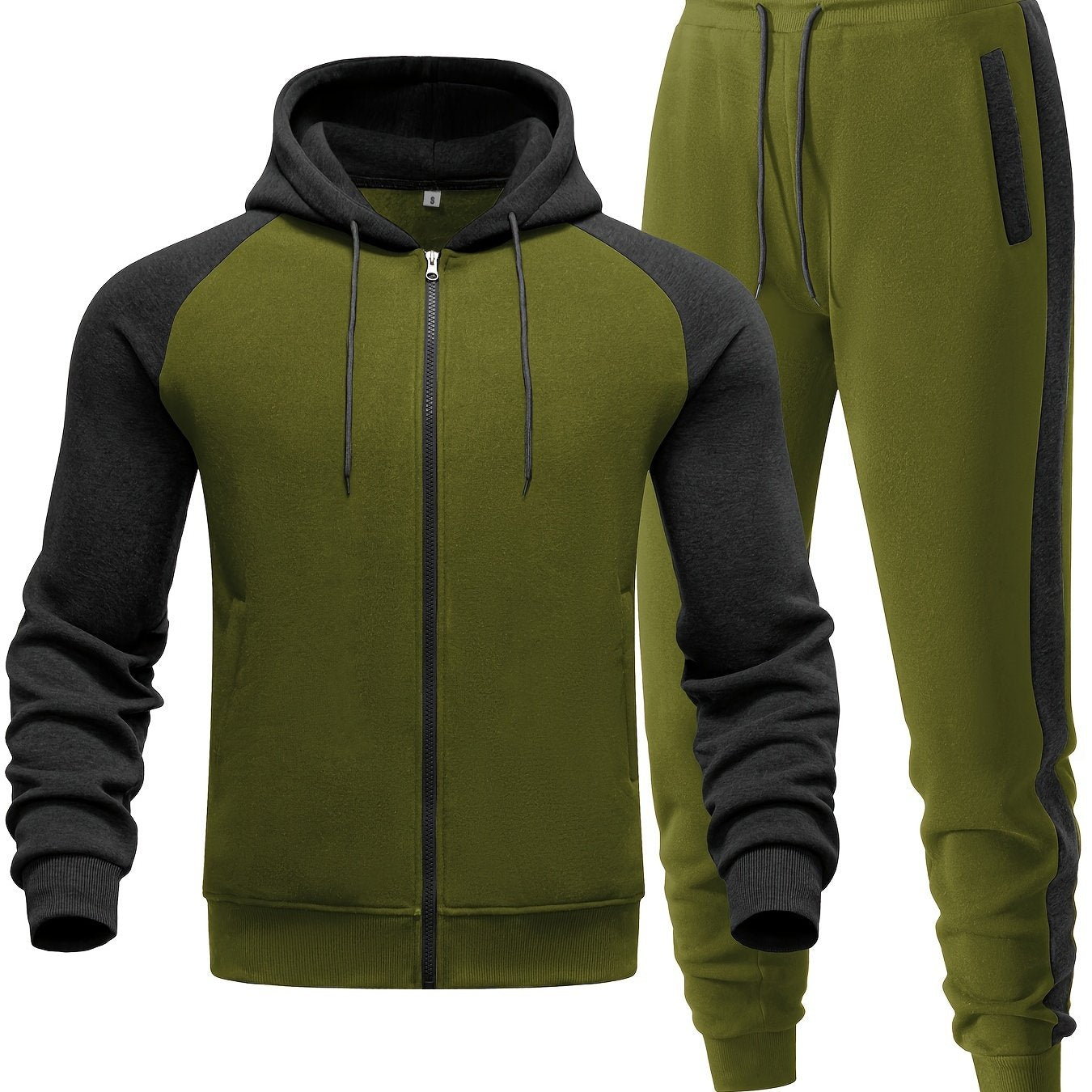 Heren Trainingspak Set – Comfortabele Hoodie & Joggingbroek