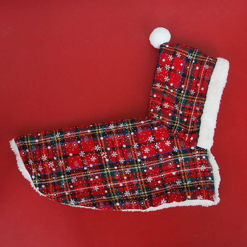 Kerst Cape voor Kat – Schattige Huisdier Kostuum met Capuchon