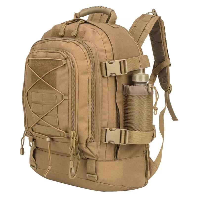 Militaire Tactische Rugzak 60L – Duurzaam Nylon, Outdoor & Survival Unisex
