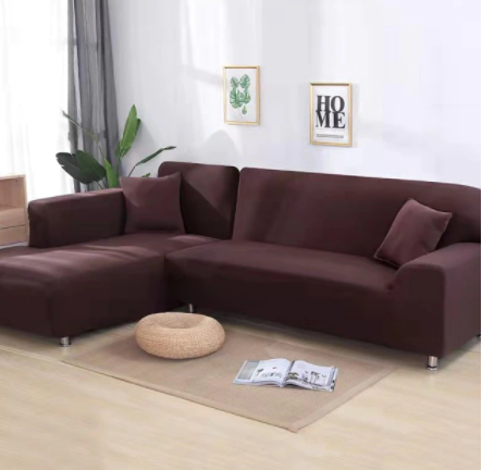 Rekbare L-Bank Hoes – Beschermende & Elastische Sofa Cover
