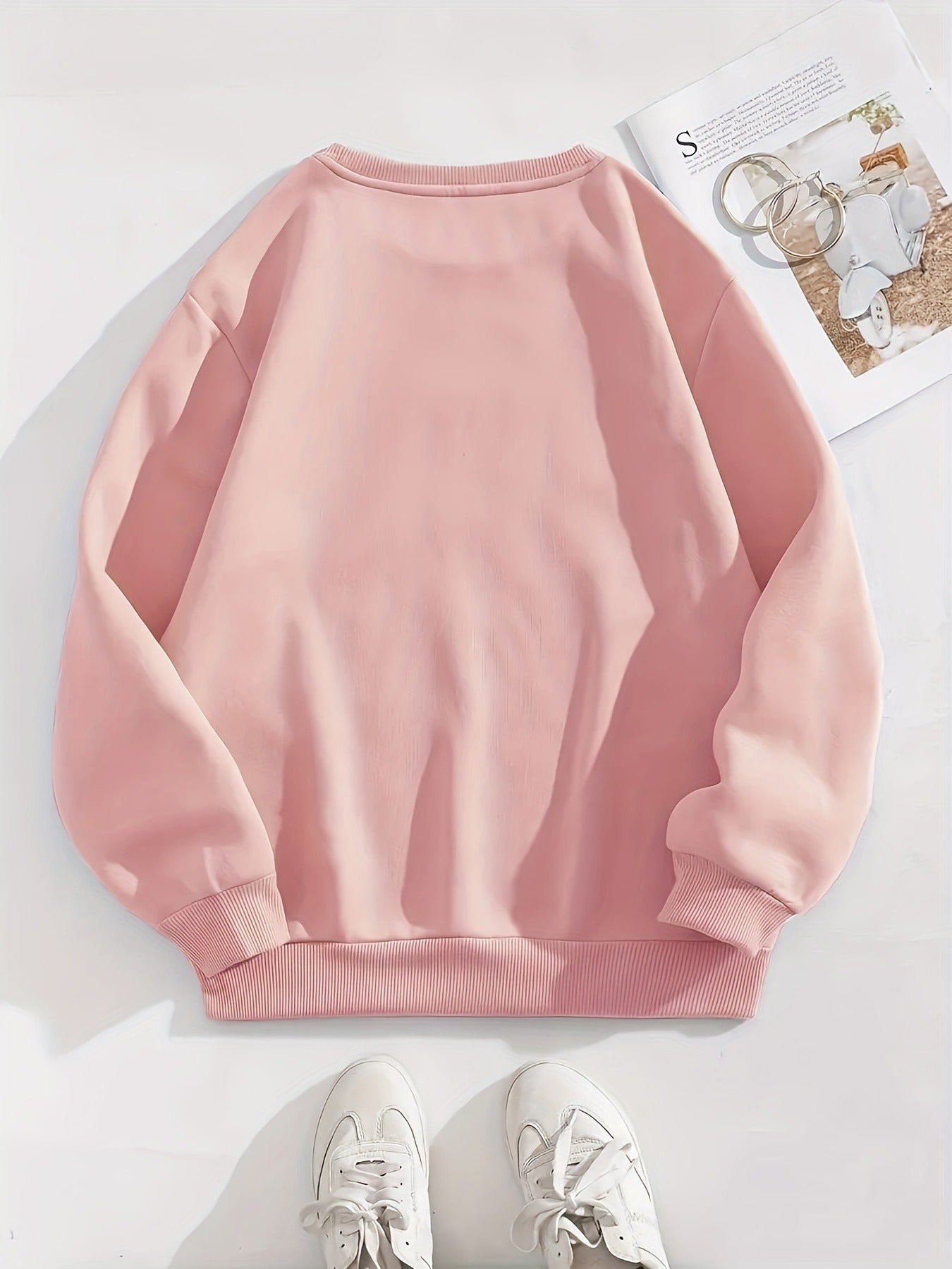 Dames Kersttrui – Comfortabele Winter Sweater met Print