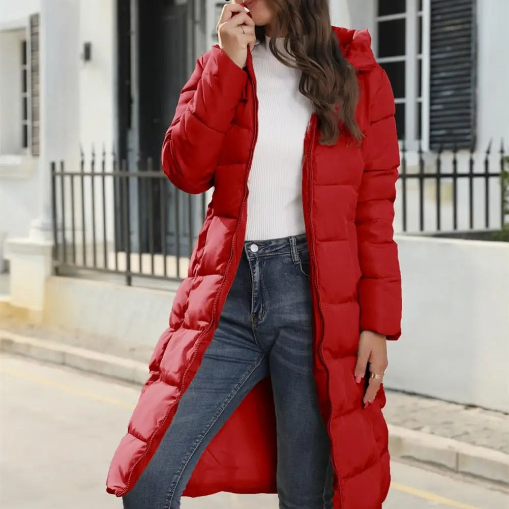 Dikke Kapuzenparka voor Dames met Warmte en Comfort-mezamstore.nl
