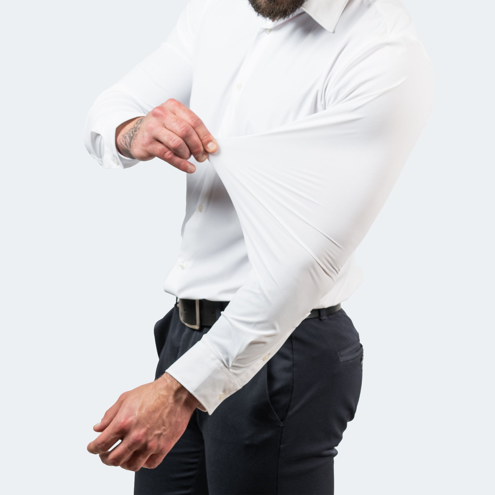 Kreukvrij Stretch Overhemd voor Comfort en Stijl
