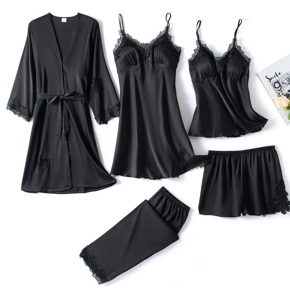Luxe Zijde Pyjama Set voor Gevoelige Huid