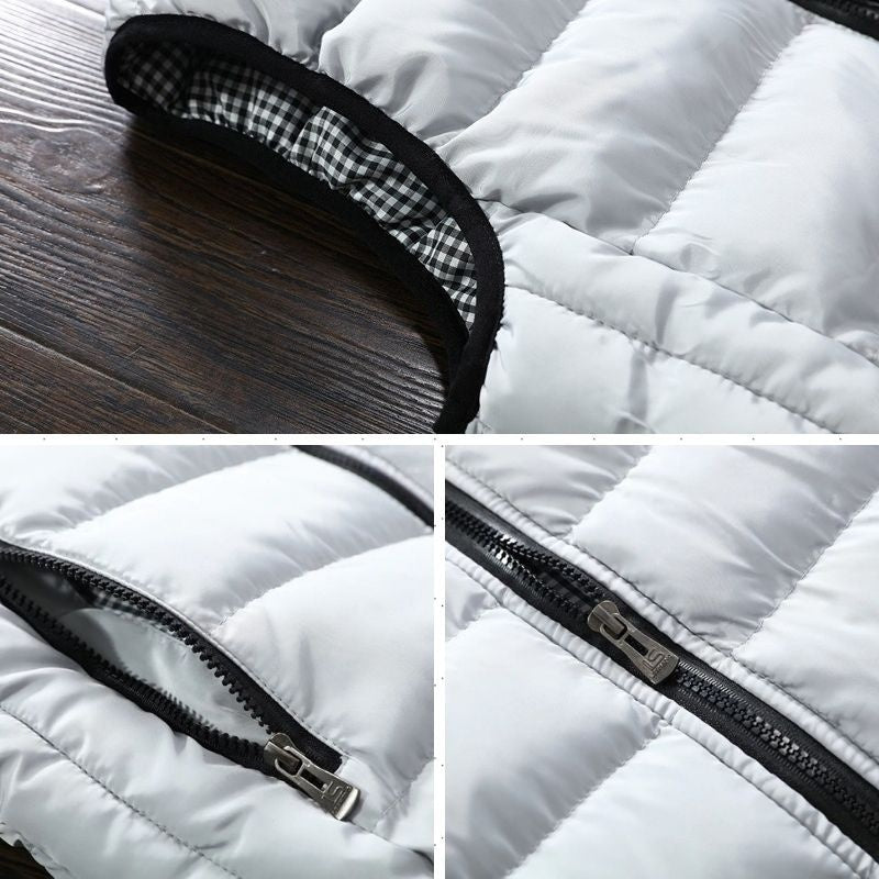 Heren Gewatteerde Bodywarmer – Licht & Comfortabel Mouwloos Vest