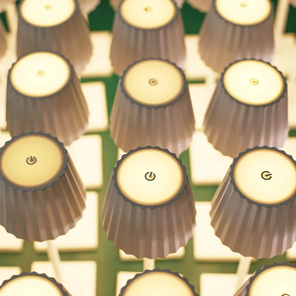 Draadloze Tafellamp met Warm Licht en Oplaadbare Accu