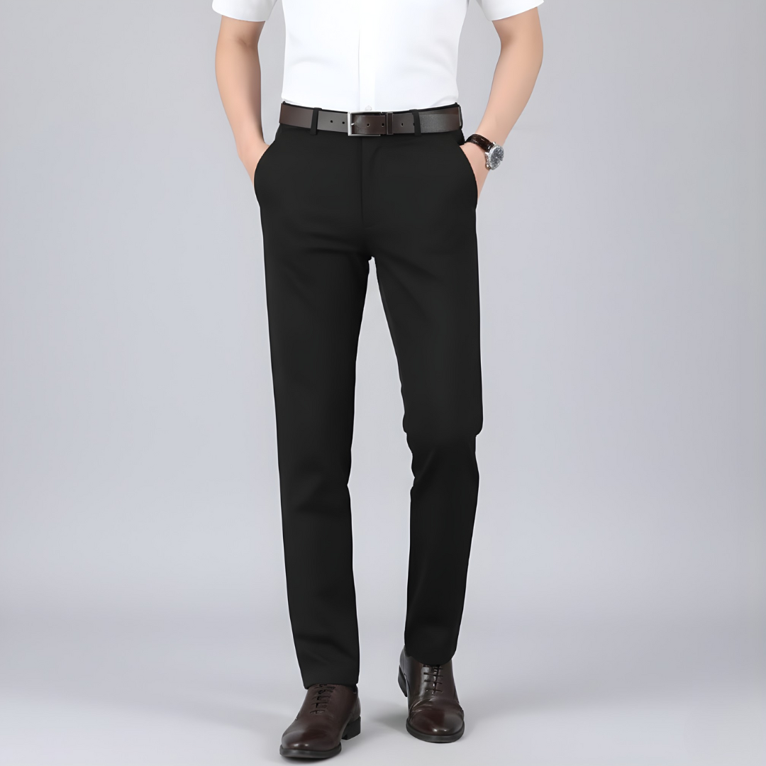 Heren Stretch Broek Comfortabel Casual met Zakken