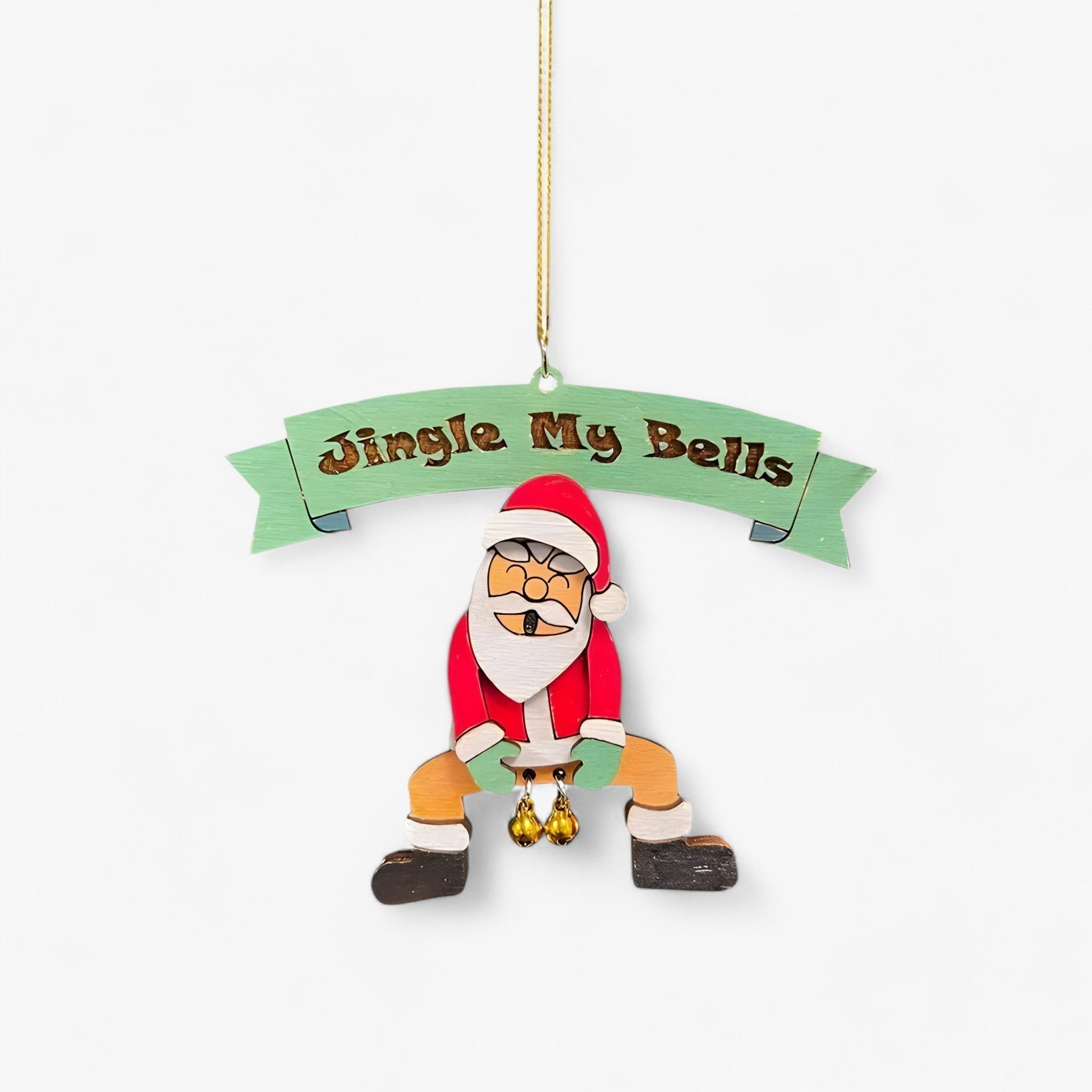 Kerstboom Hangers – Decoratieve Ornamenten met Feestelijke Figuren