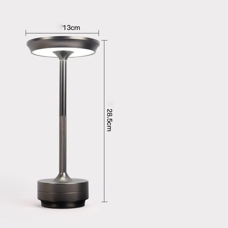 Draadloze Oplaadbare Stijlvolle Touchlamp voor Sfeerverlichting