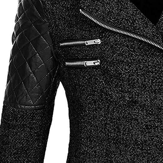 Lange damesjas – Elegante jas met capuchon en leren details