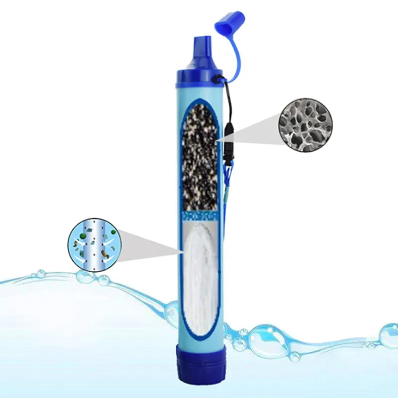 Draagbare Waterfilter voor Noodsituaties en Outdoor Avonturen