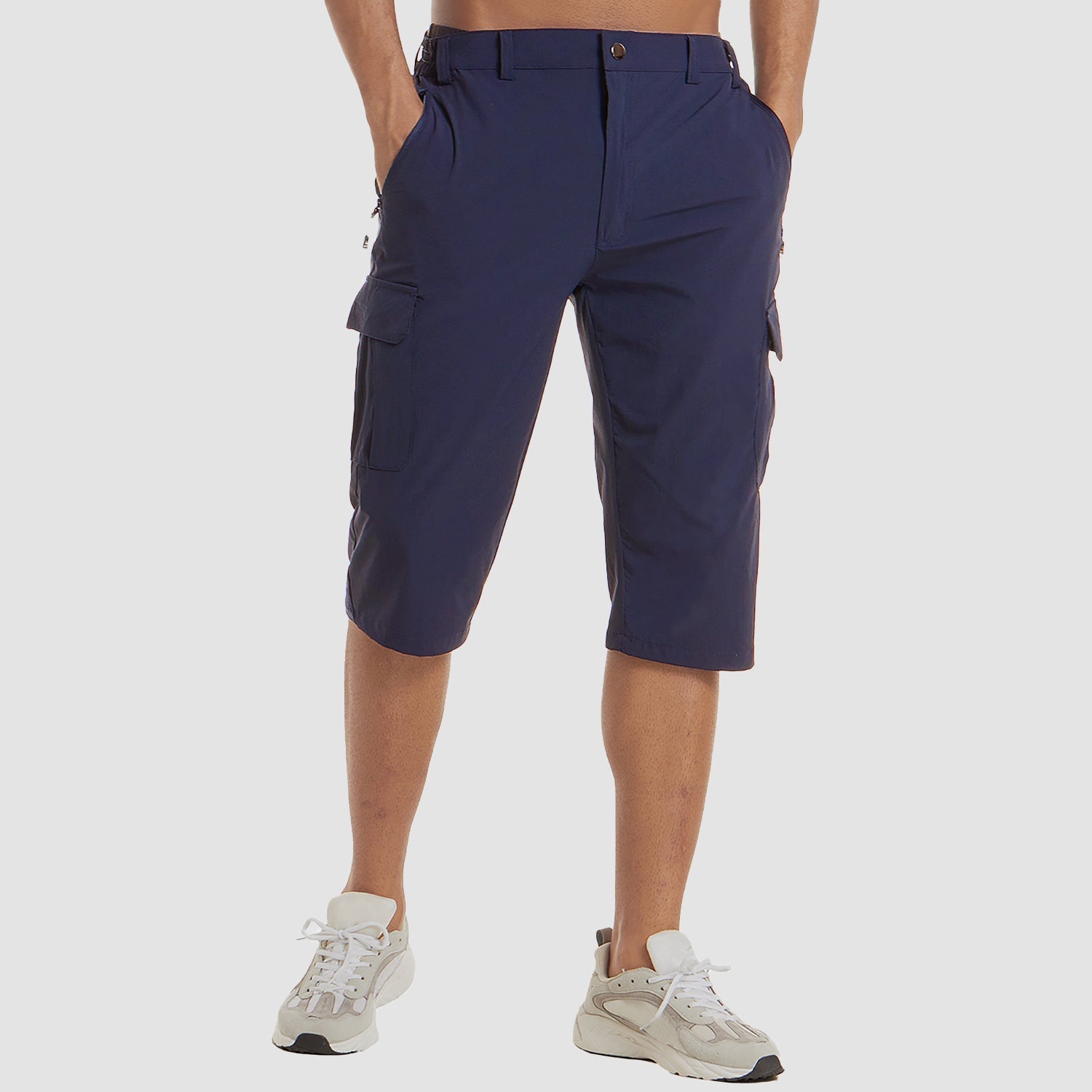 Functionele Heren Cargo Shorts met Meerdere Zakken