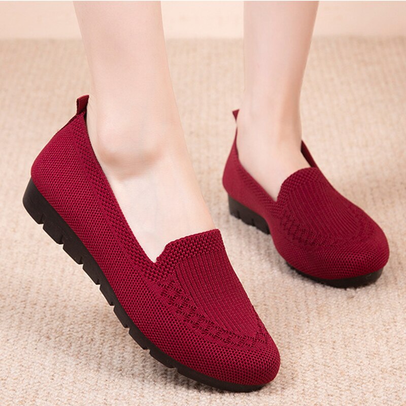 Dames Lichtgewicht Comfort Loafers – Flexibel & Ademend Design