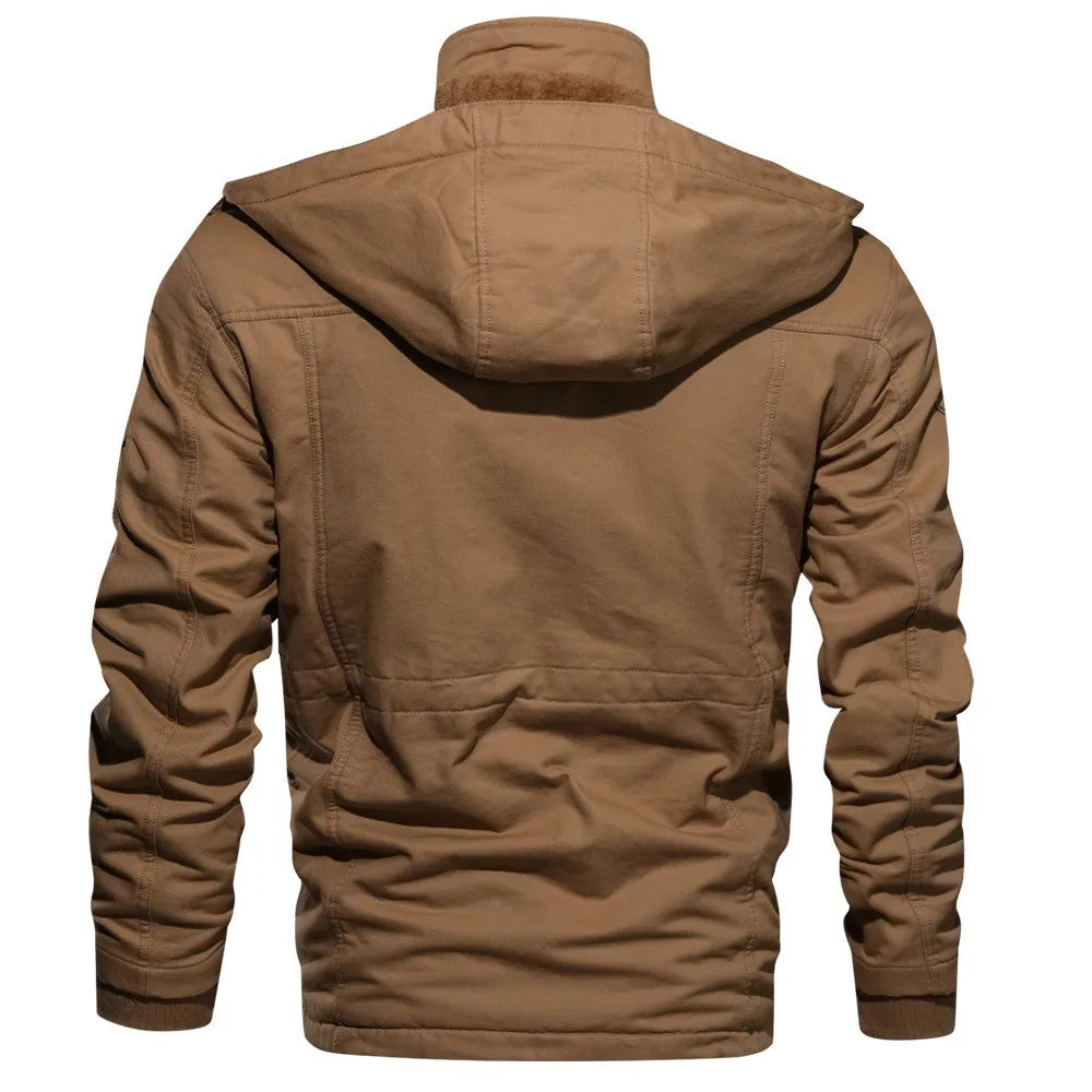 Heren Winterjacke met Pilotenlook en Warmte-mezamstore.nl