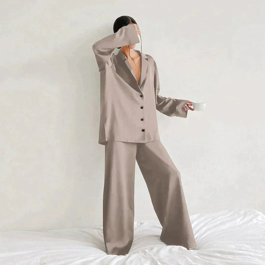 Comfortabele Pyjama Set - Luxe Dames Nachtkleding 2024