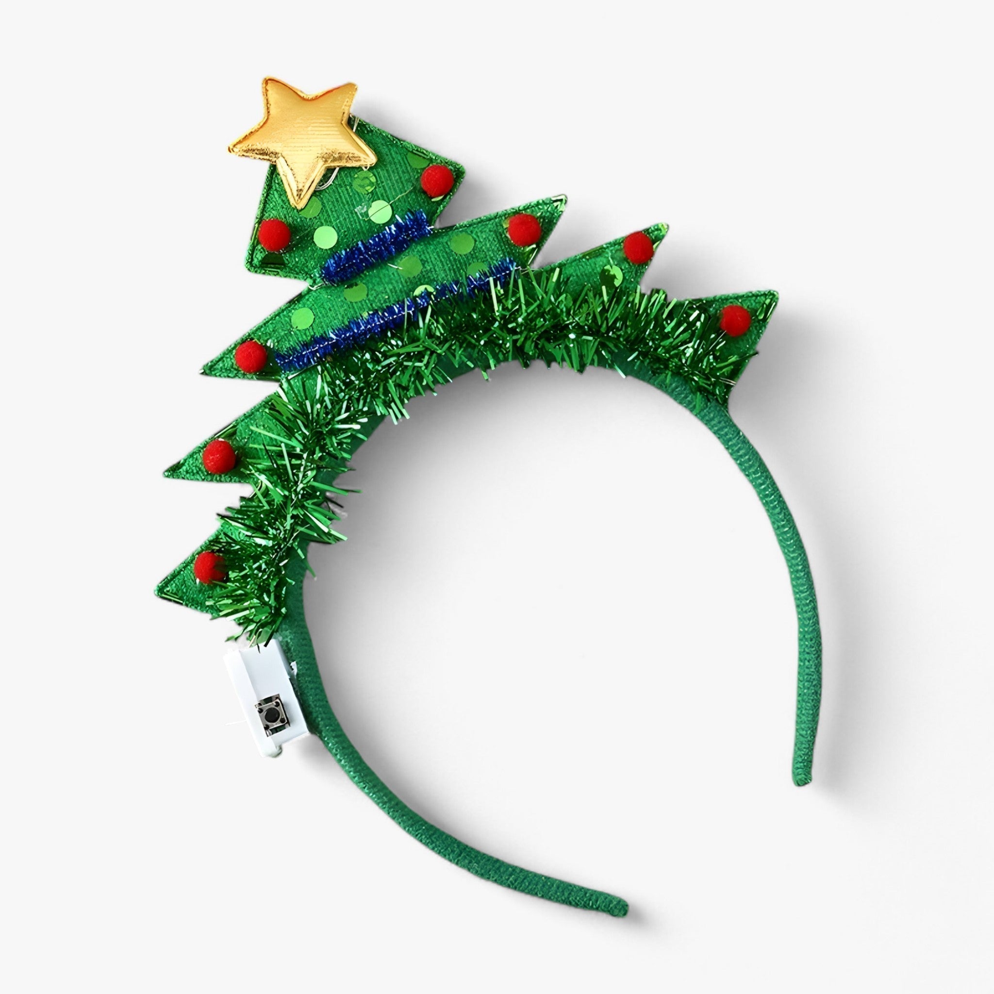 Kerst Haarband – Feestelijke Hoofdband met Rendiergewei & Decoraties