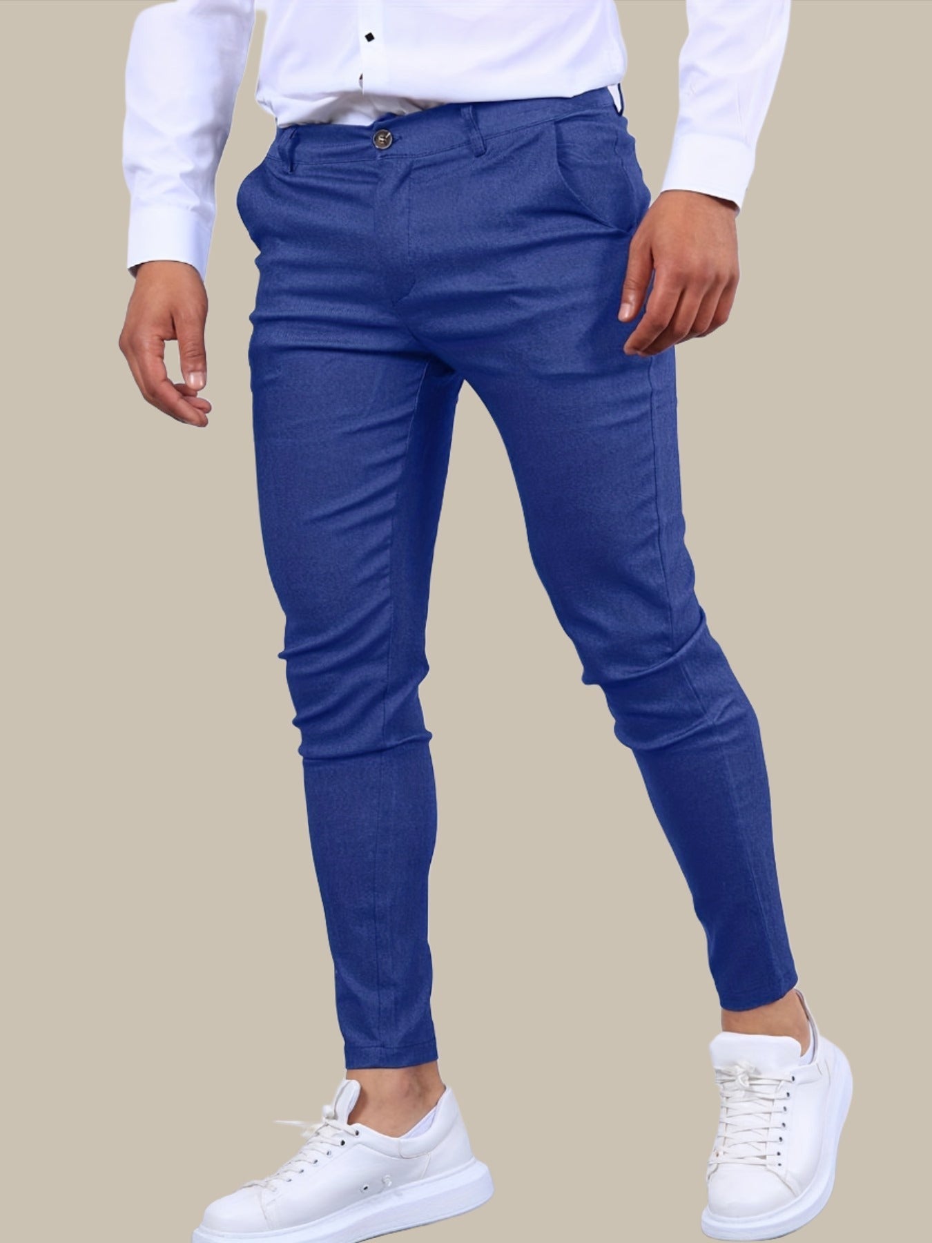 Slim-Fit Chino Heren - Modern en Comfortabel