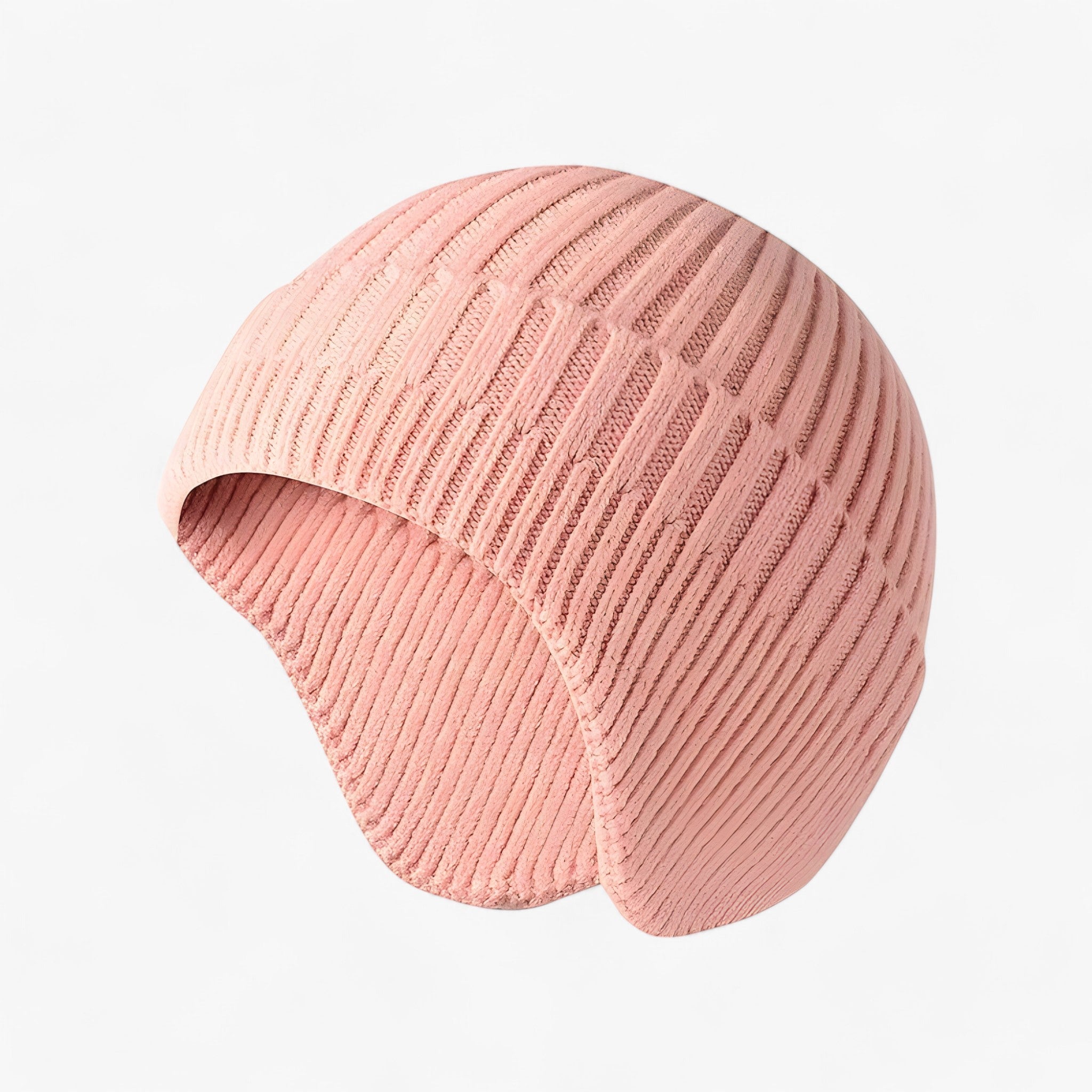 Gebreide Wintermuts met Klep – Warm & Stijlvol voor Koude Dagen