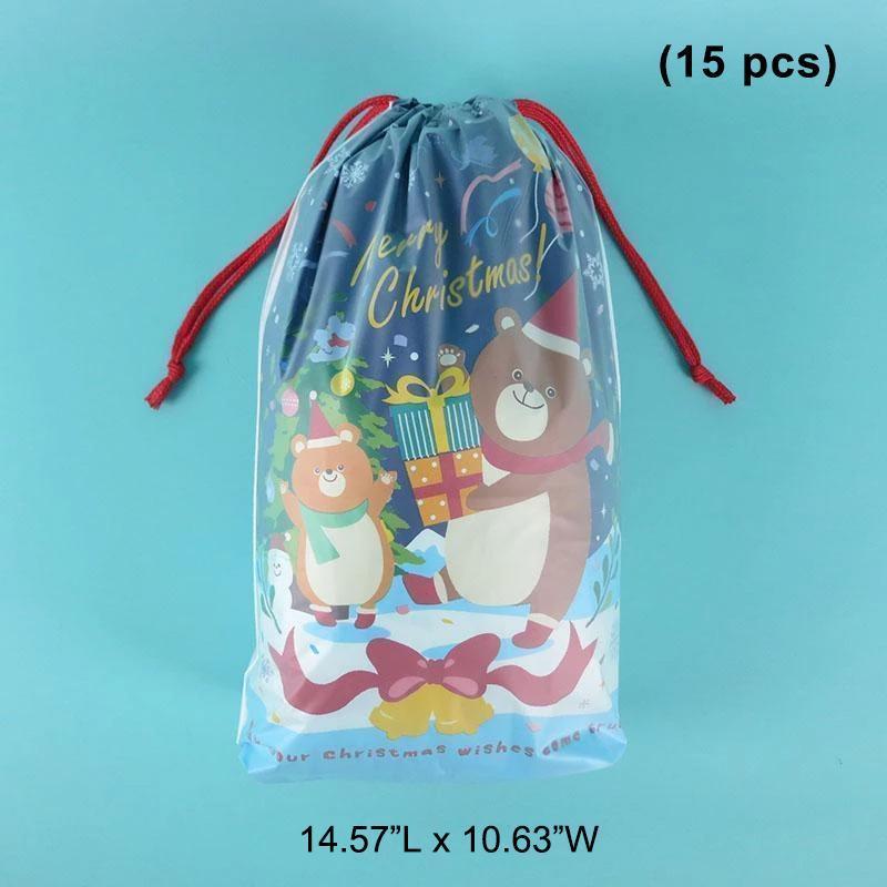 Kerst Cadeauzakjes – Feestelijke Gift Bags voor Cadeaus (50 stuks)