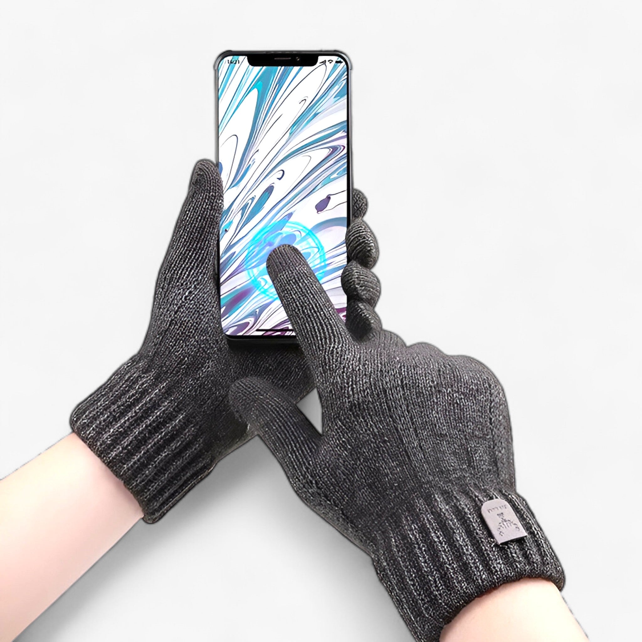 Minimalistische Touchscreen Handschoenen – Unisex Winterdesign