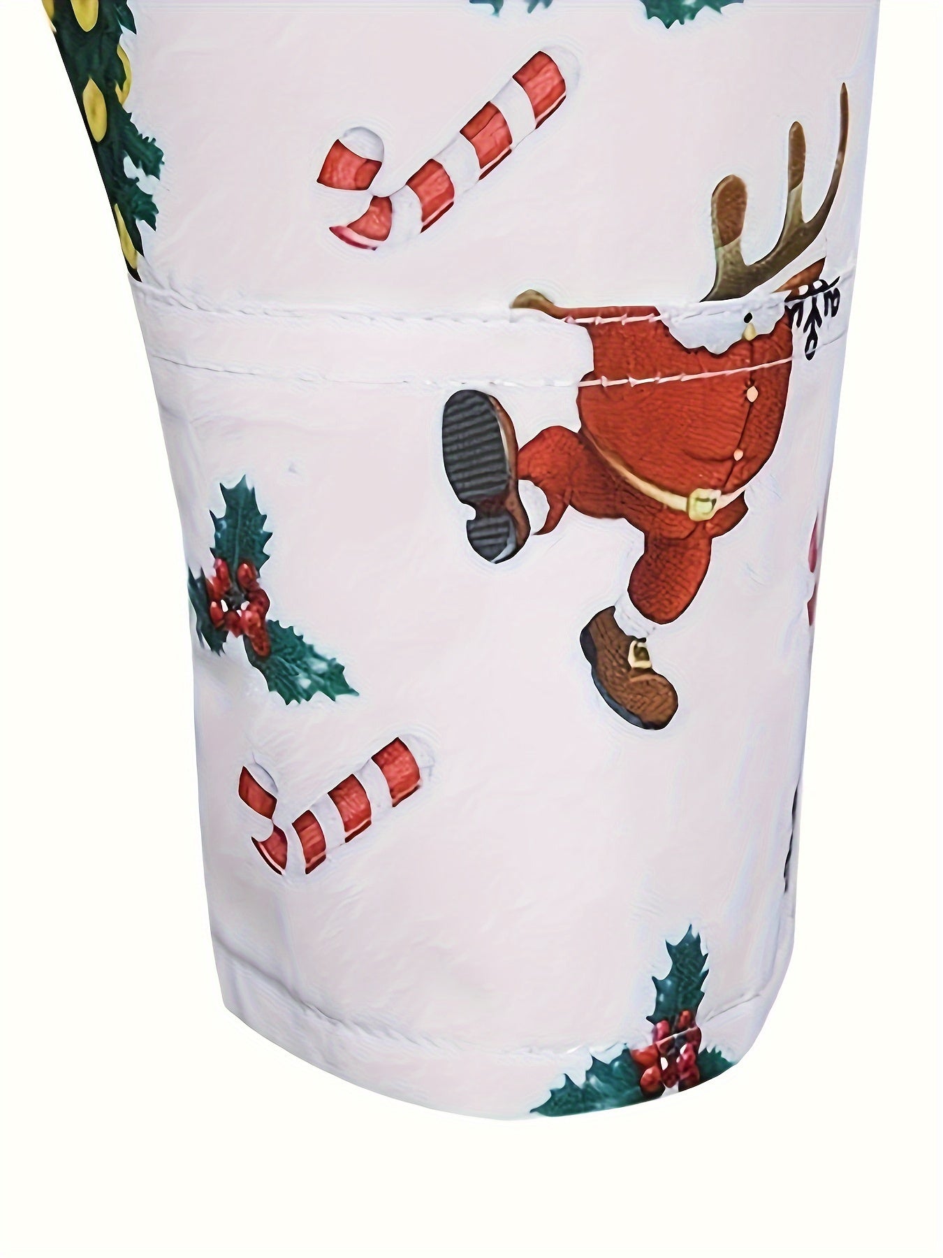 Heren Kerst Overhemd – Lange Mouwen Feestelijk Xmas Shirt