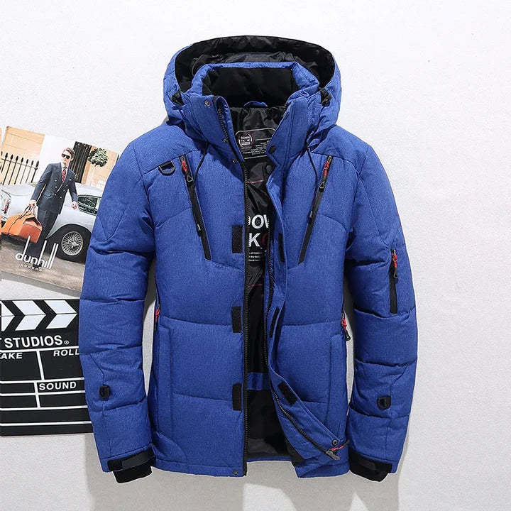 Premium Gewatteerde Winterjas met Scandinavisch Design – Ultieme Warmte