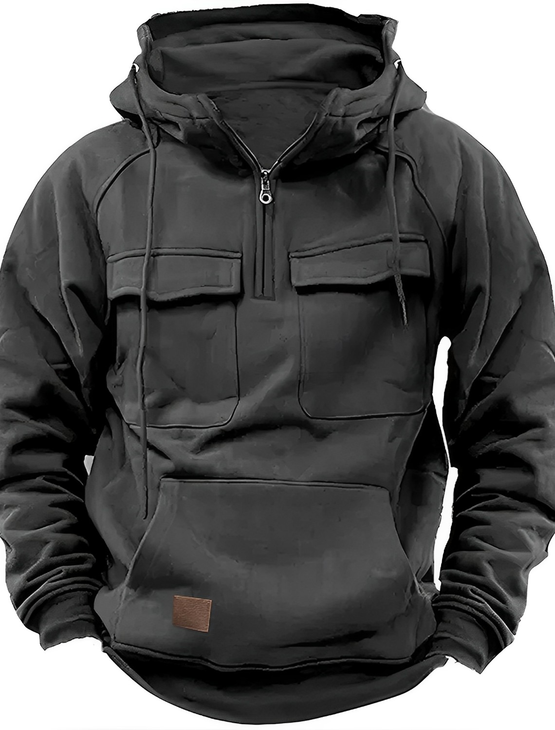 Tactische Hoodie voor Heren - Comfortabele Streetwear-mezamstore.nl