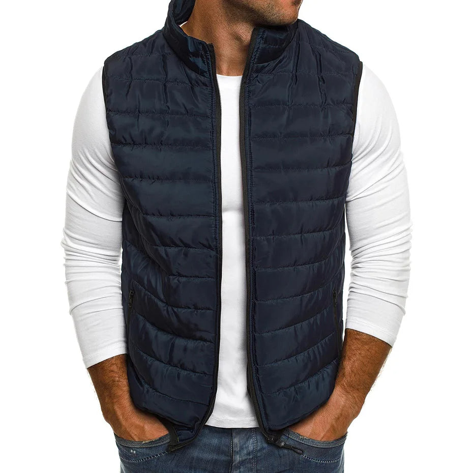 Gewatteerde Bodywarmer voor Heren - Comfort en Stijl
