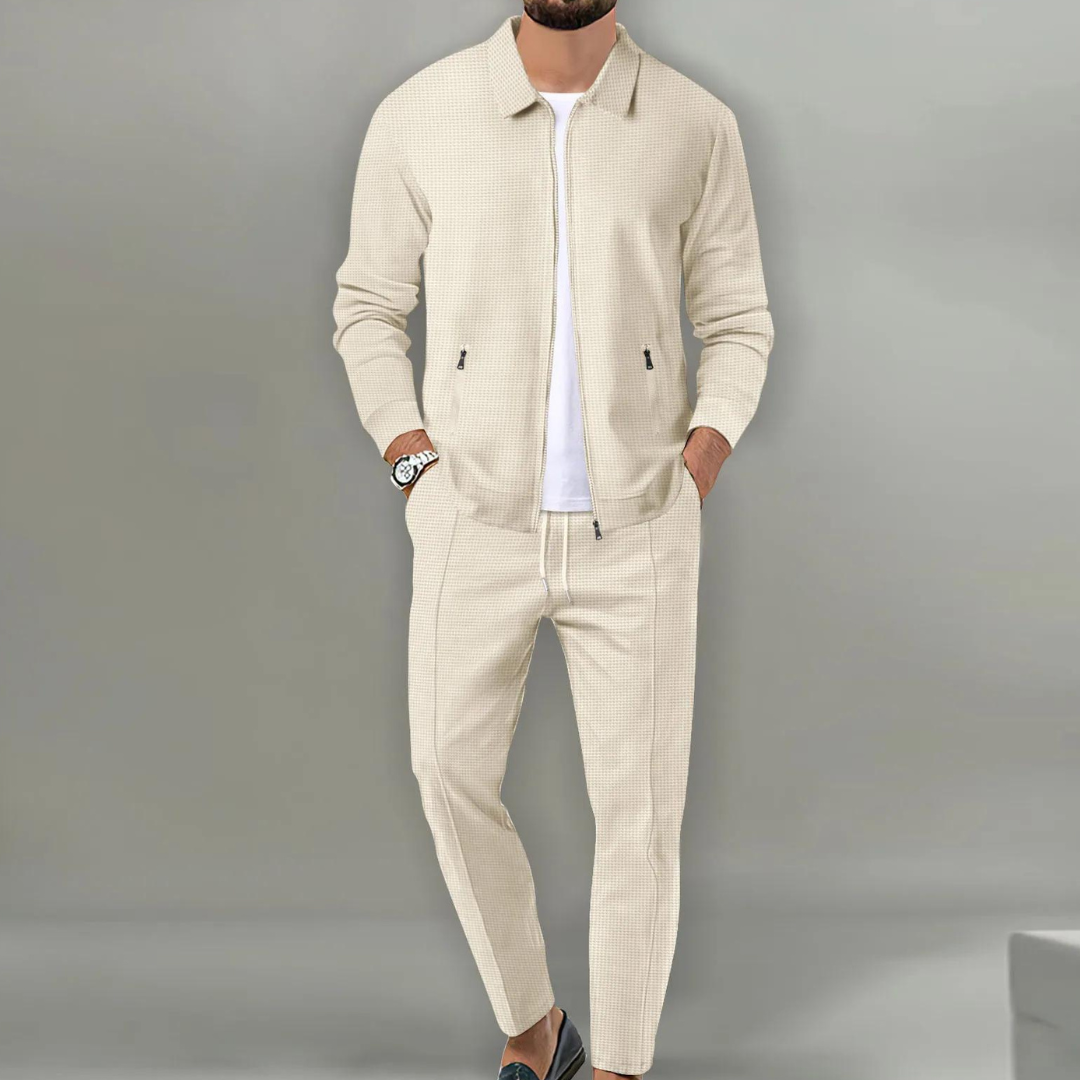 Klassieke Cardigan Set voor Heren met Comfortabele en Stijlvolle Look