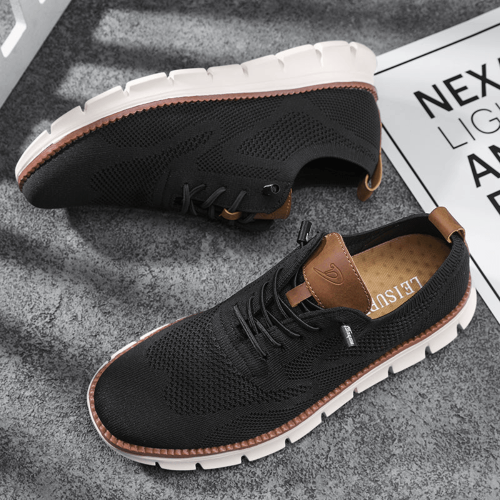 Ultracomfortabele Ademende Herenschoenen met Memory Foam