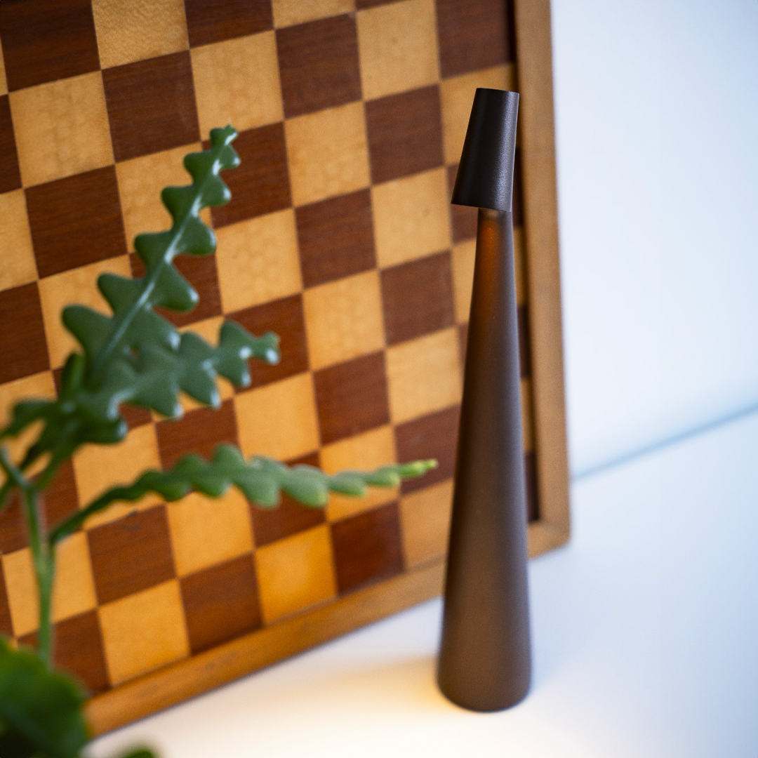 Minimalistische LED Tafellamp – Moderne Draadloze Designlamp