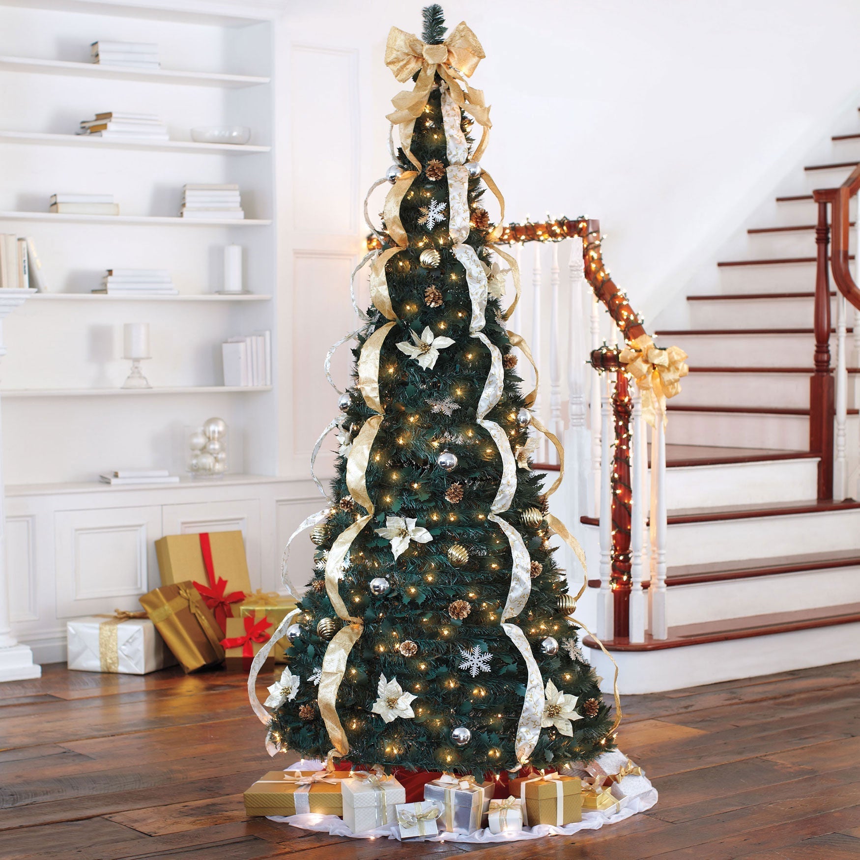 EasyGlow – Magische Slimme Kerstboom met Handige Bediening-mezamstore.nl