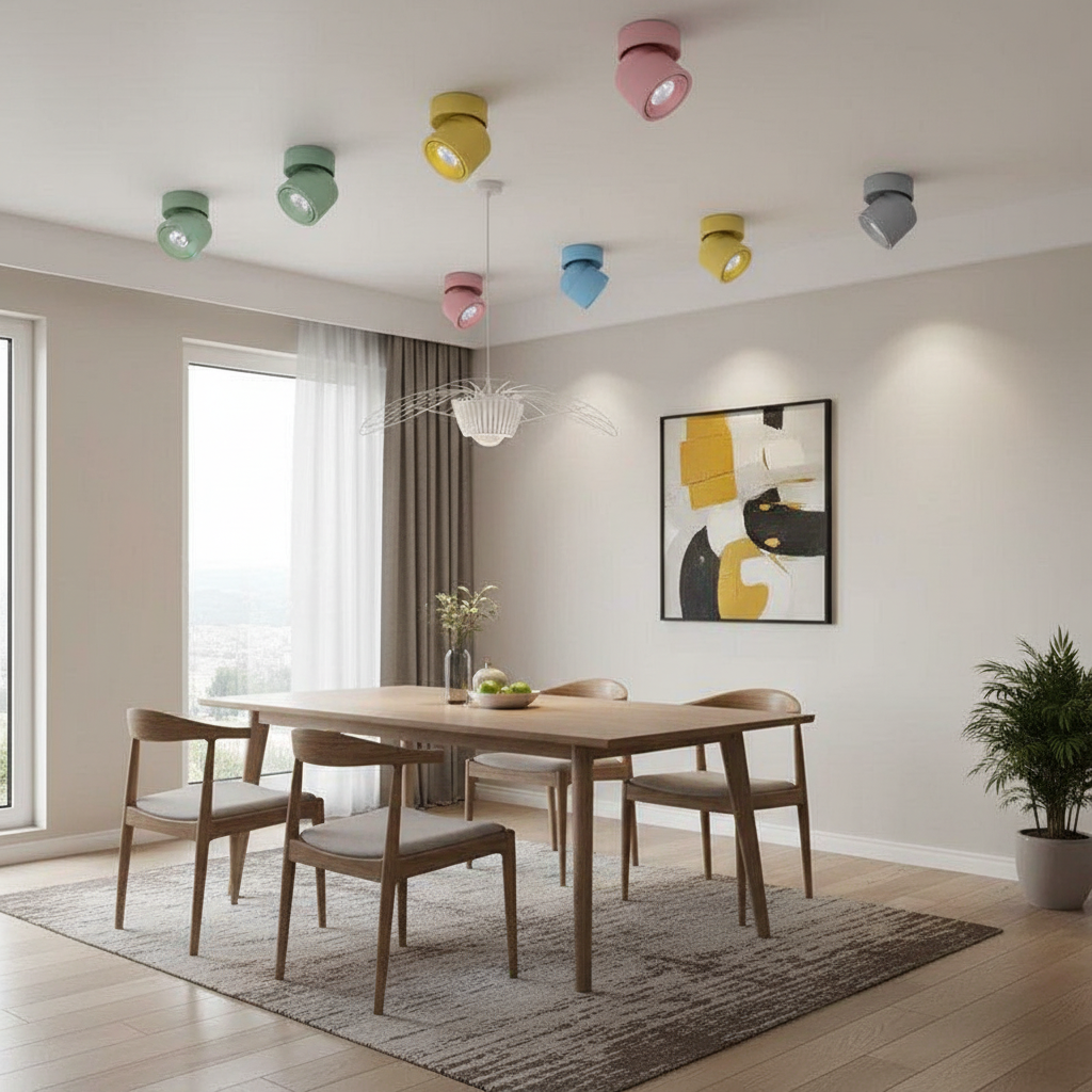 Dimbare LED Spotlamp met 340° Rotatie