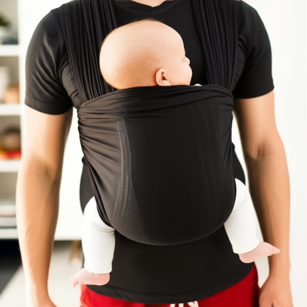 Baby Draagshirt – Comfortabele Handsfree Baby Top voor Ouders