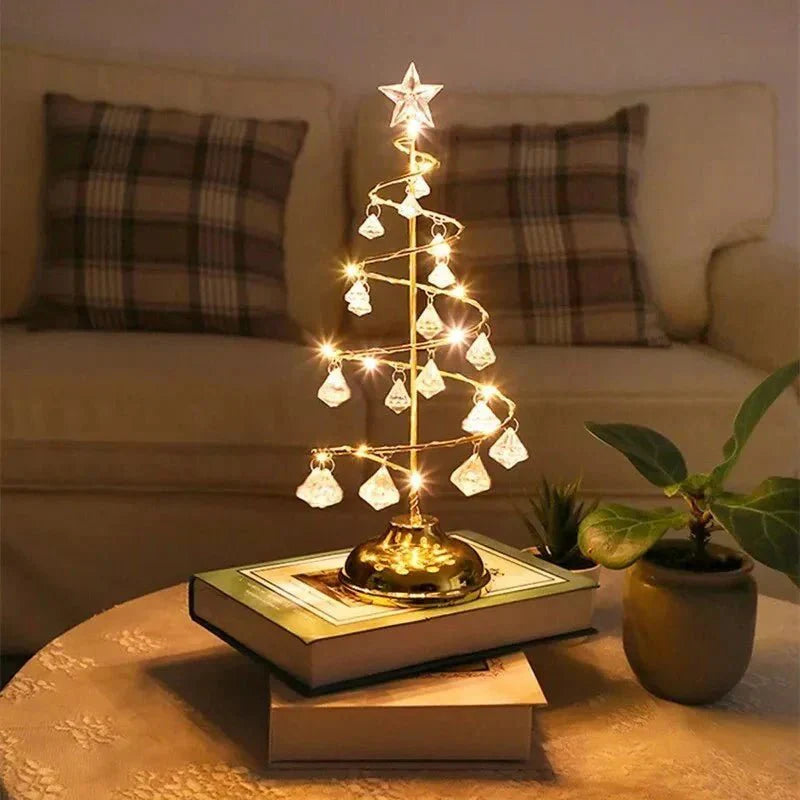 GleamTree Kerstboom – Compacte Verlichte Decoratie voor een Sfeervolle Kerst-mezamstore.nl