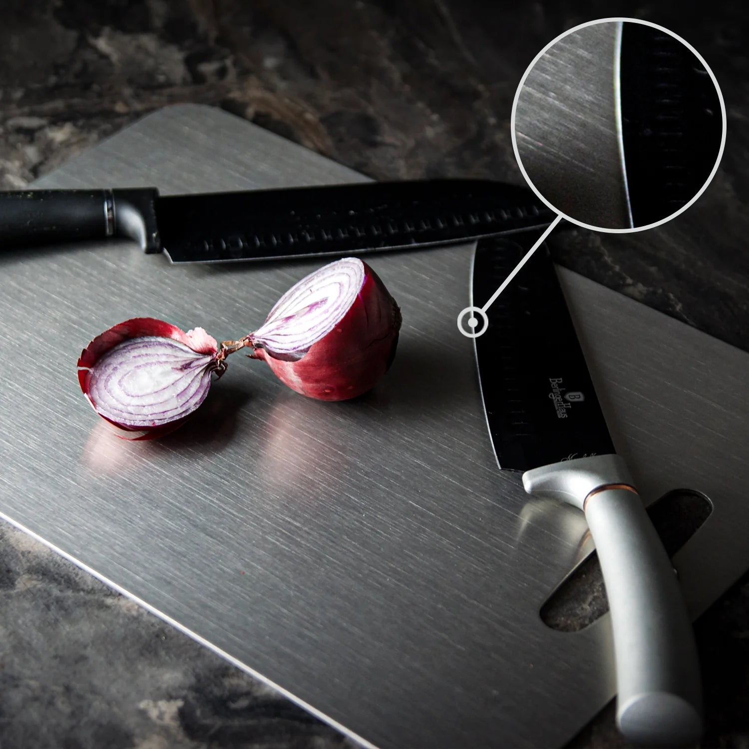 Titanium Snijplank - Antibacterieel, BPA-vrij en Duurzaam