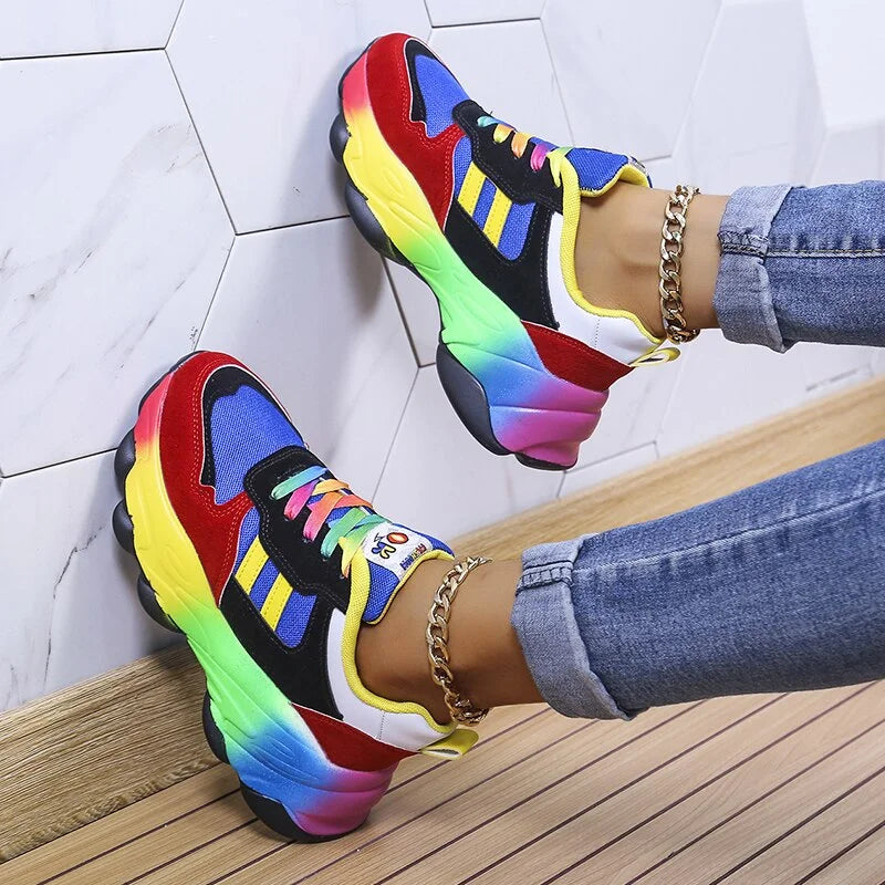 Kleurrijke Orthopedische Sneakers voor Comfort en Ondersteuning