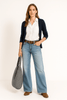 Denim Jeans met Wijde Pijpen voor Dames