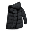 Elegante Lange Herenjas - Warm en Stijlvol Winterjack