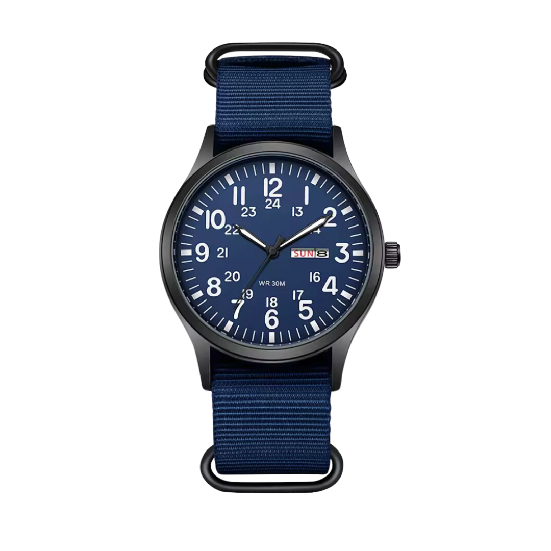 Outdoor Herenhorloge – Waterdicht 100m, Krasvast Saffierglas