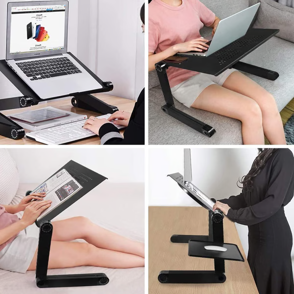 360° Verstelbare Ergonomische Laptopstandaard met Koeling