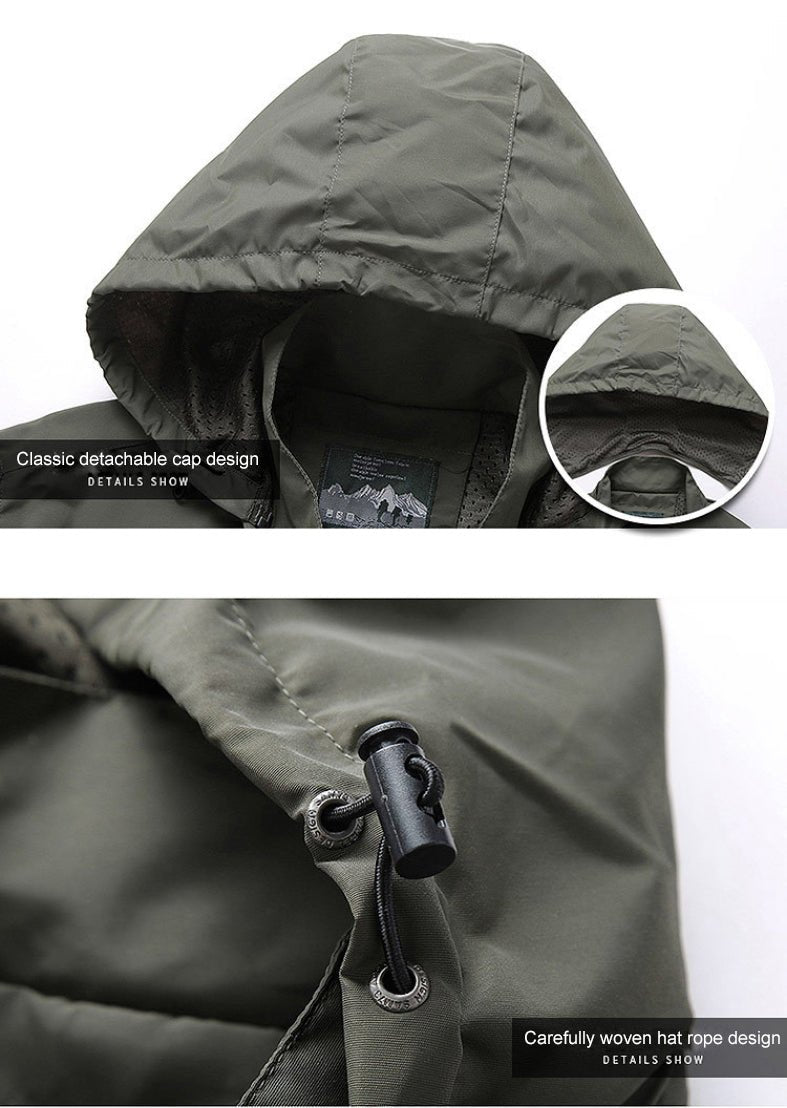 Lichtgewicht Softshell Jas voor Buitenactiviteiten