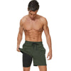 Heren Zwemshort Sportief met Ritszakken en Compressievoering