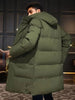 Elegante Lange Herenjas - Warm en Stijlvol Winterjack