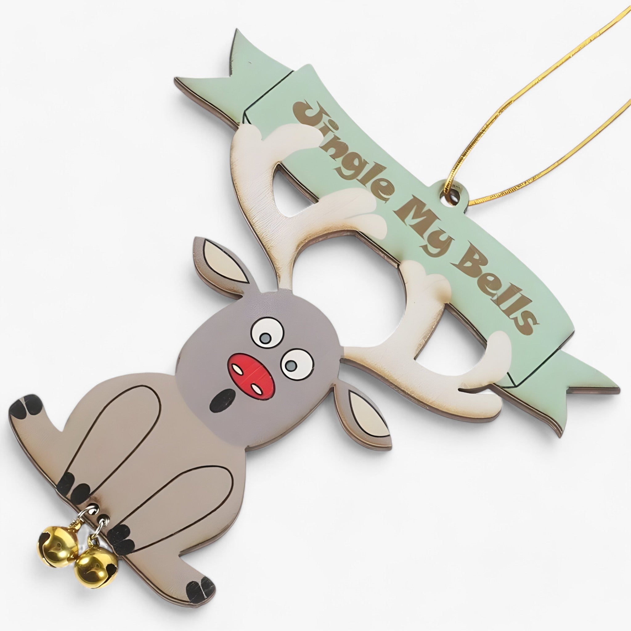 Kerstboom Hangers – Decoratieve Ornamenten met Feestelijke Figuren