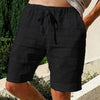 Linnen Heren Short met Ademend Materiaal en Elastische Tailleband