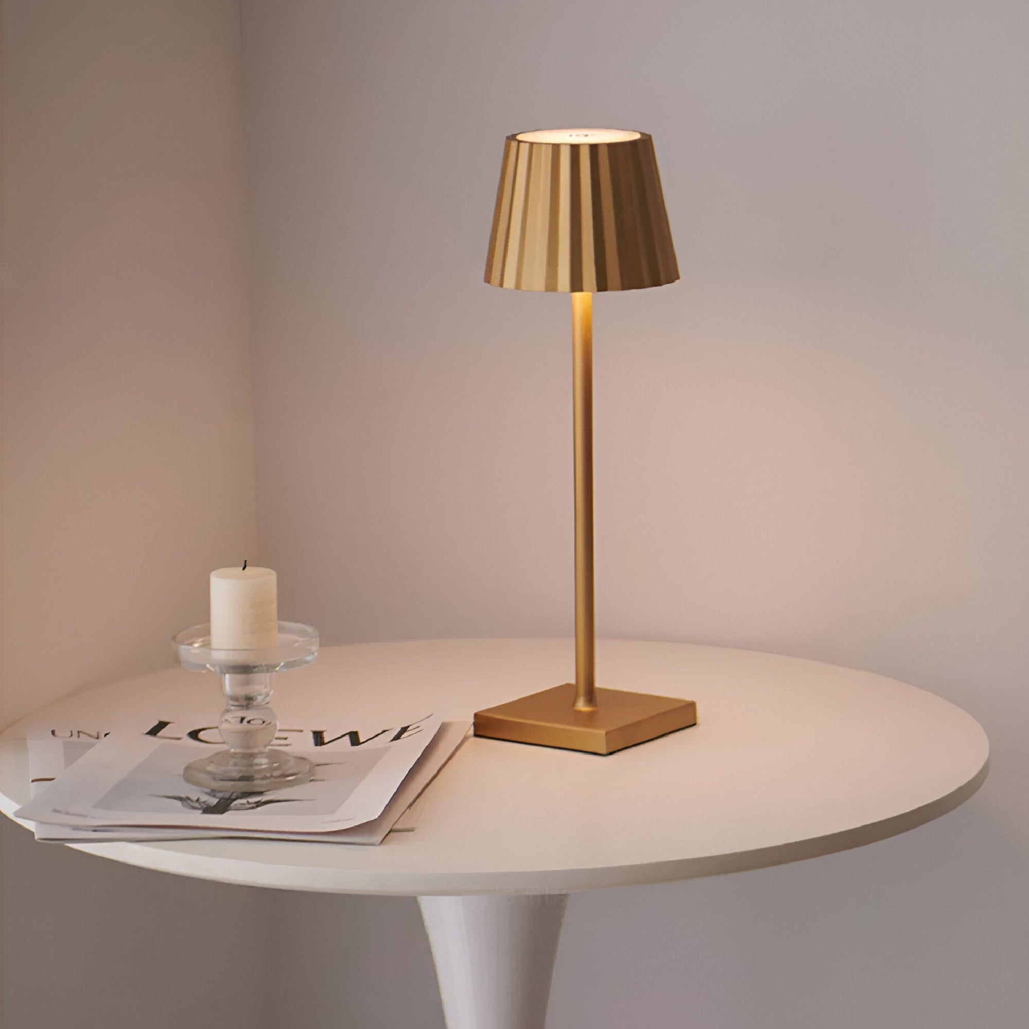 Draadloze LED Tafellamp met Touchbediening
